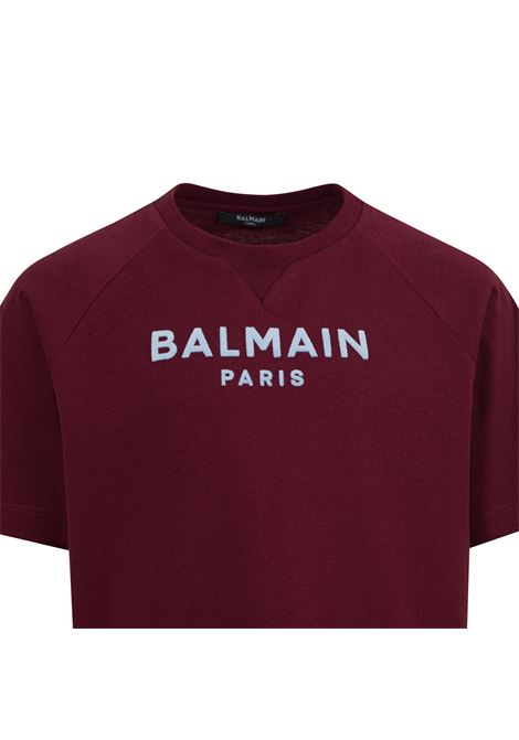 T-shirt con logo BALMAIN KIDS | BZ8I01 Z3672530CE